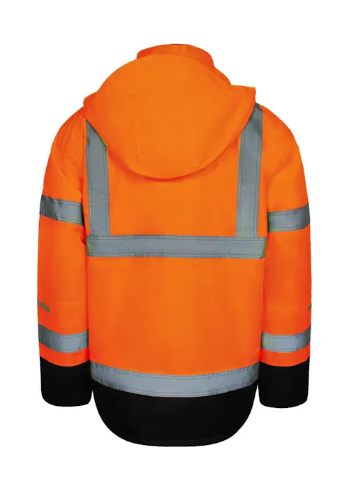 Lyngsoe FOX9097 veste d’hiver respirante imperméable coupe-vent réfléchissante