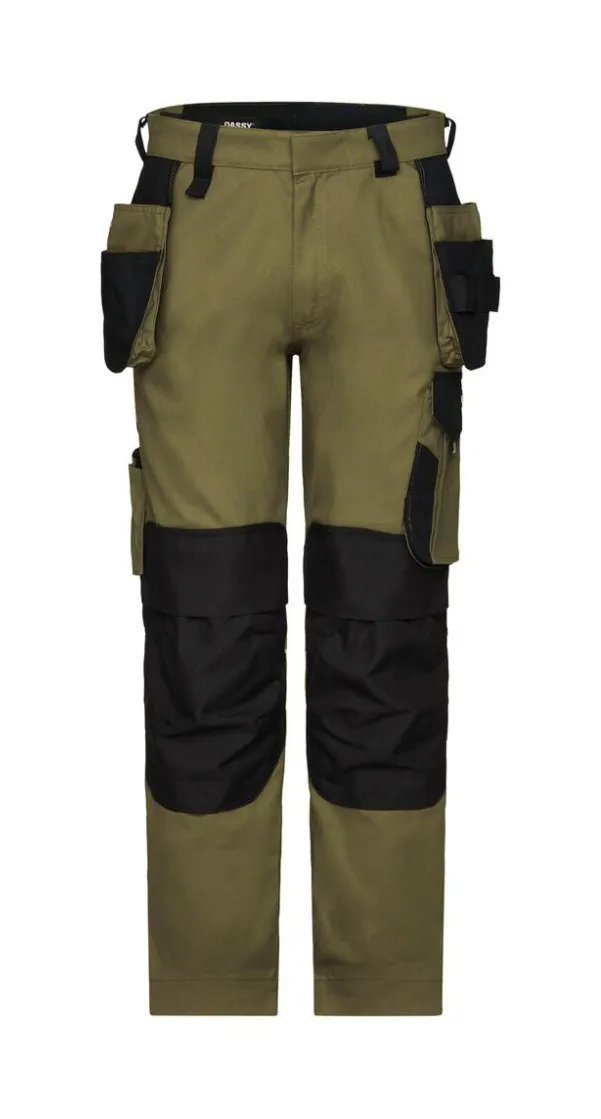 Khaki Grün/Schwarz