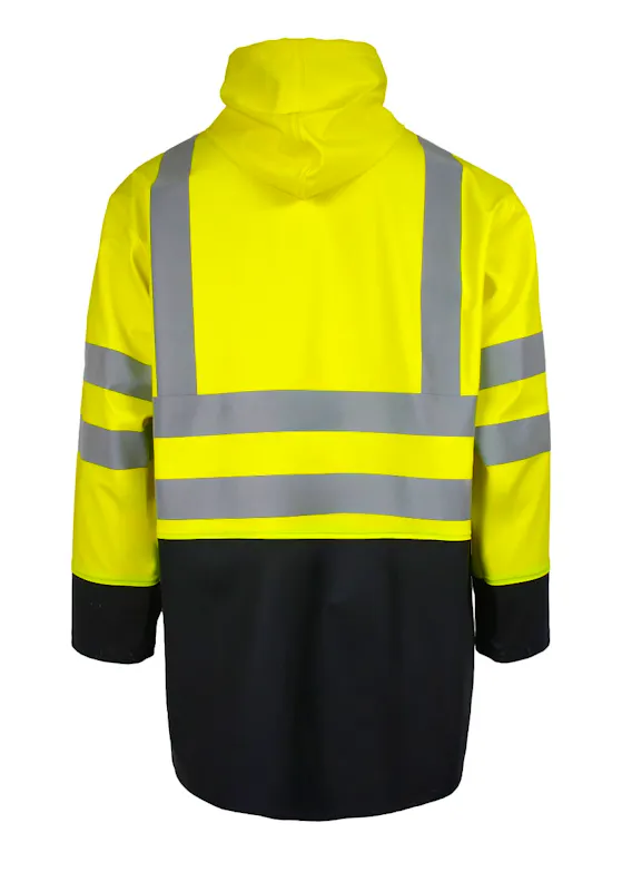 Lyngsoe FR-LR6055 Regenjacke, Hi-Vis, flammhemmend, wasserdicht, winddicht