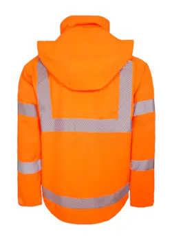 Lyngsoe 4WS-5057 Veste shell stretch 4 directions haute visibilité imperméable coupe-vent thumbnail (vignette)