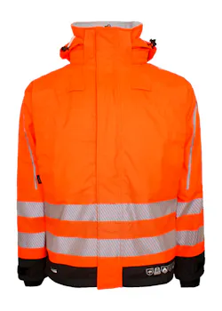 Lyngsoe Multinorm Hi-Vis Jacket in Heavy Tear-Resistant Quality with Lining ARC-LR15055 Brandvertragend