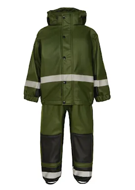 Lyngsoe F1552-KID Regenset: wasserdicht, winddicht, reflektierend