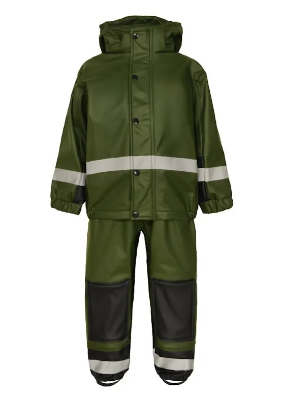 Lyngsoe F1552-KID Regenset: wasserdicht, winddicht, reflektierend