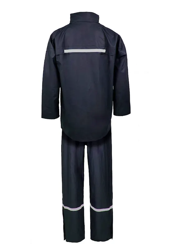 Lyngsoe Rainset with Jacket and Trousers in PU Quality LR1389 Waterdicht