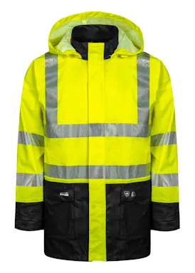 Lyngsoe LR37 Regenjack Hi-VisWaterdicht Winddicht