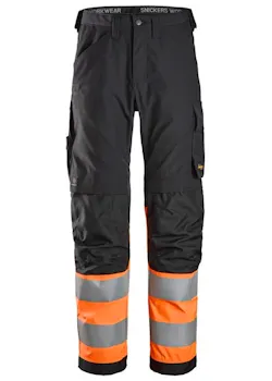 Snickers High-Vis Werkbroek Klasse 1 6339