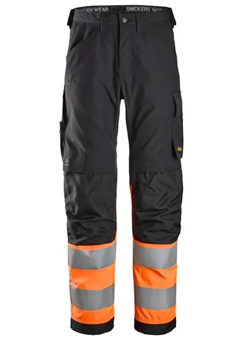 Snickers High-Vis Werkbroek Klasse 1 6339