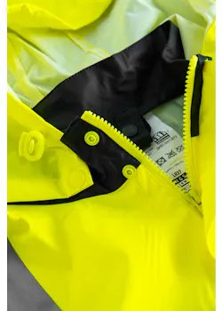Lyngsoe LR37 veste de pluie haute visibilité imperméable coupe-vent thumbnail (vignette)