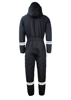 Lyngsoe Winter Jumpsuit in Lightweight and Stretchable Quality F1073 Winddicht Dames miniatuur
