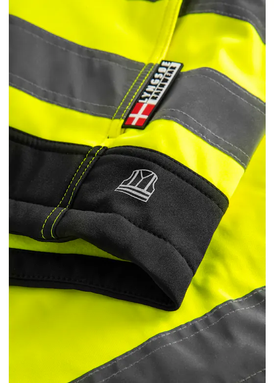 Lyngsoe 99990 Softshell Jacket Breathable Hi-Vis Waterdicht Winddicht