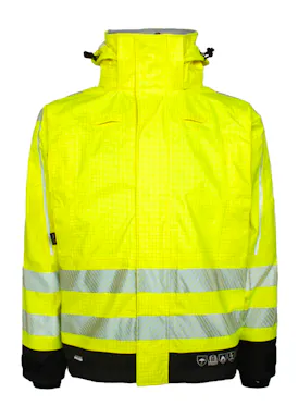 Lyngsoe Multinorm Hi-Vis Jacket in Heavy Tear-Resistant Quality with Lining ARC-LR15055 Brandvertragend