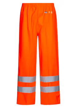 Lyngsoe pantalon de pluie haute visibilité en qualité PU LR52