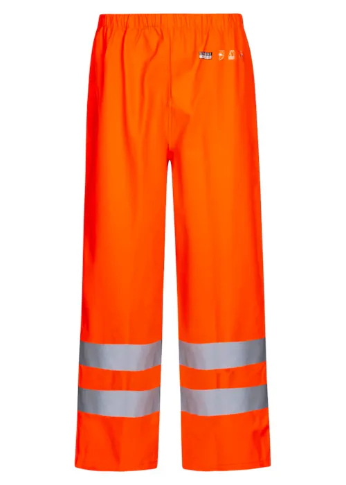 Lyngsoe pantalon de pluie haute visibilité en qualité PU LR52