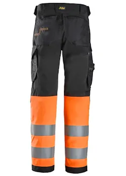 Snickers High-Vis Werkbroek Klasse 1 6339 miniatuur
