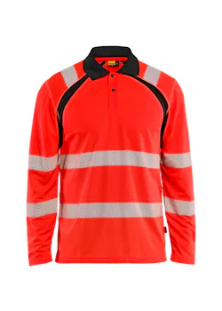 Blaklader 3598 Poloshirt Lange Mouwen High Vis UV-Bescherming miniatuur
