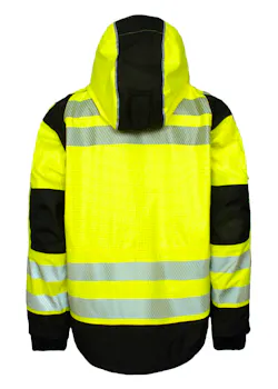 Lyngsoe veste Multinorm haute visibilité en qualité épaisse résistante à la déchirure ARC-LR18055 Brandvertragend thumbnail (vignette)