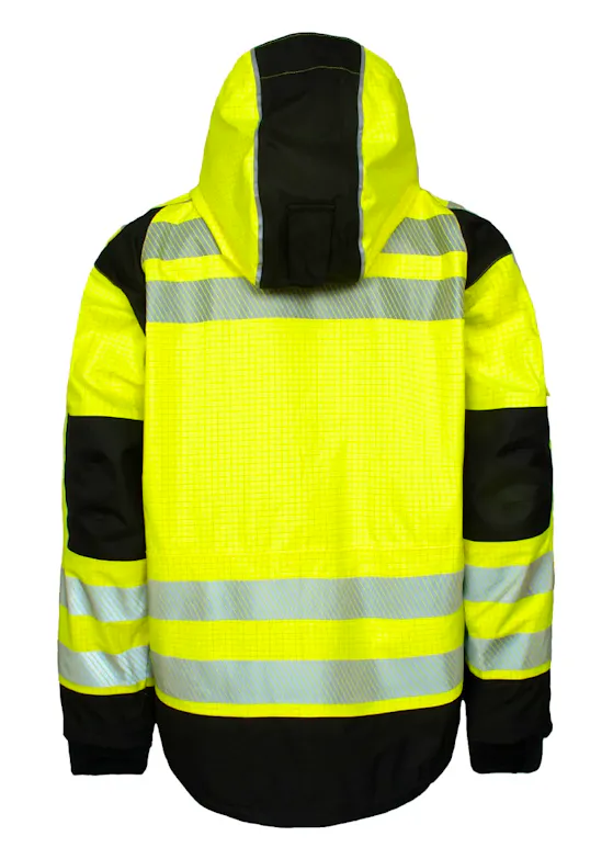Lyngsoe Multinorm Hi-Vis Jacket in Heavy, Tear-Resistant Quality ARC-LR18055 Flame-Retardant