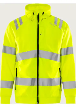 Fristads 301878 Veste sweat haute visibilité avec capuche Classe 3 7865 GPSW