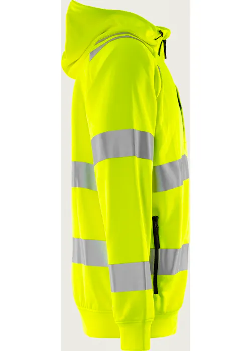 Fristads 301878 Veste sweat haute visibilité avec capuche Classe 3 7865 GPSW