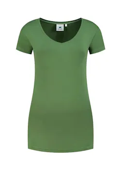 Lemon & Soda 1262 T-shirt Body Fit Dames miniatuur