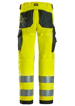 Snickers High-Vis Werkbroek Klasse 2 6338 miniatuur