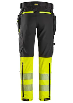 Snickers High-Vis Klasse 1 Werkbroek Met Afneembare Holsterzakken 6935 miniatuur
