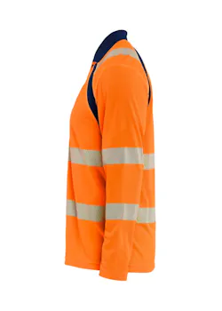Blaklader 3598 Poloshirt Lange Mouwen High Vis UV-Bescherming miniatuur