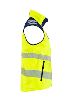 Blaklader 3091 Bodywarmer Softshell High Vis Winddicht Waterdicht Stretch miniatuur