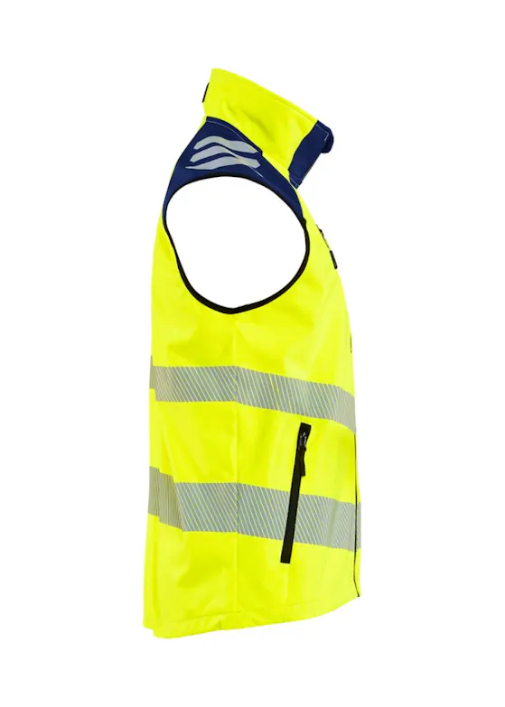 Blaklader 3091 Weste Softshell, Hi-Vis, wind- und wasserdicht, stretch
