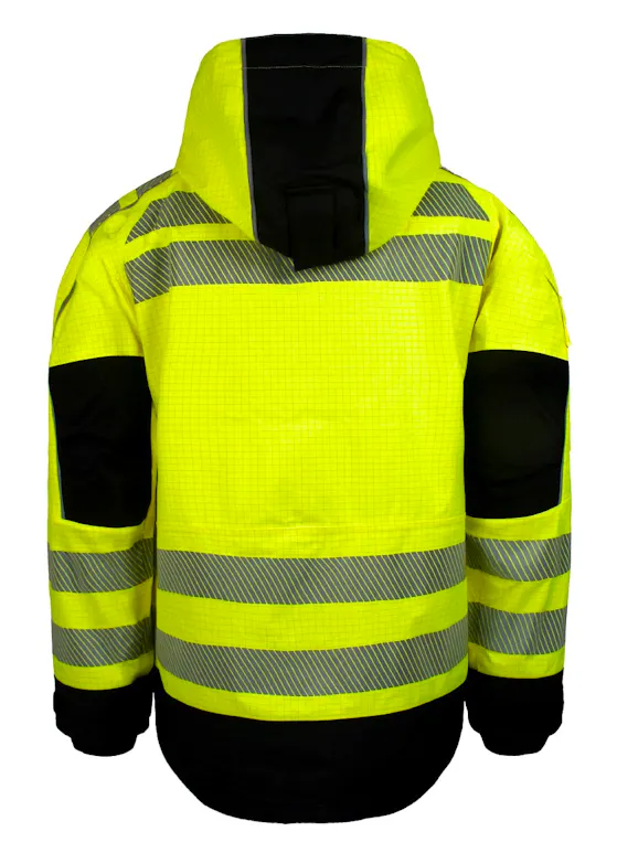 Lyngsoe Multinorm-Hi-Vis-Jacke aus schwer reißfester Qualität mit Futter, ARC-LR15055, flammenhemmend