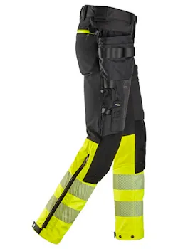 Snickers High-Vis Klasse 1 Werkbroek Met Afneembare Holsterzakken 6935 miniatuur