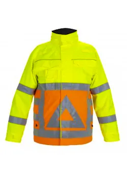 Hydrowear Baarlo verkeersregelaar parka miniatuur