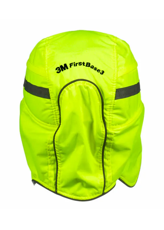 3M First Base 3 Stootpet 2021209 55 mm Hi-Viz Geel