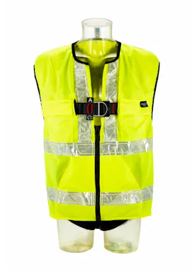 3M Protecta E200 Standard-Auffanggurt zur Absturzsicherung Schwarz Mittel/Groß 1161607