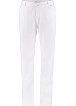 SHAE Care Heren Pantalon slim-fit James wit 25291A