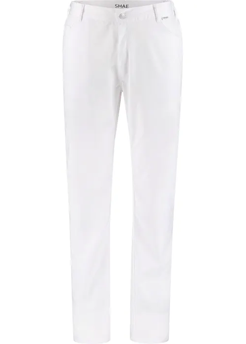 SHAE Care Heren Pantalon slim-fit James wit 25291A