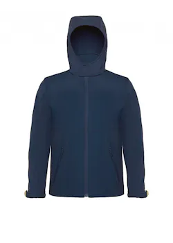 B&C Hooded Softshell Jacket miniatuur