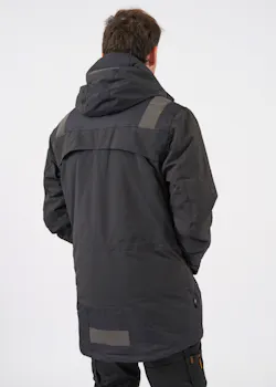 Jobman 1335 Winter Parka Zwart miniatuur