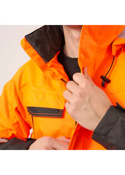 Jobman 1383 Veste doublée Hi-Vis avec doublure thumbnail (vignette)