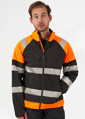 Jobman 5125 Hi-Vis Softshell Jacket