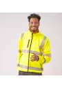 Jobman Hi-Vis Light Softshell Jacket 5101 miniatuur