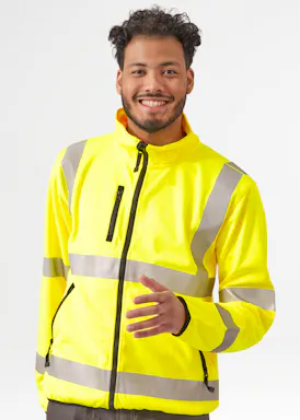 Jobman Hi-Vis Light Softshell Jacket 5101