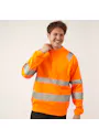 Jobman 1150 Sweatshirt Hi-Vis Reflecterend Vorschaubild