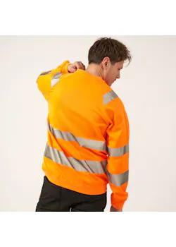 Jobman 1150 Sweatshirt haute visibilité à bandes réfléchissantes thumbnail (vignette)