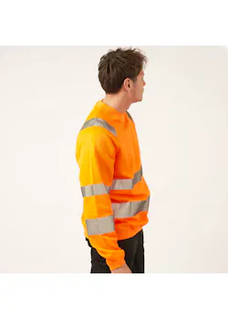Jobman 1150 Sweatshirt haute visibilité à bandes réfléchissantes thumbnail (vignette)