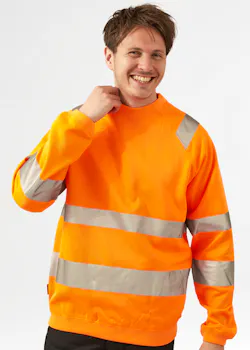 Jobman 1150 Sweatshirt haute visibilité à bandes réfléchissantes thumbnail (vignette)