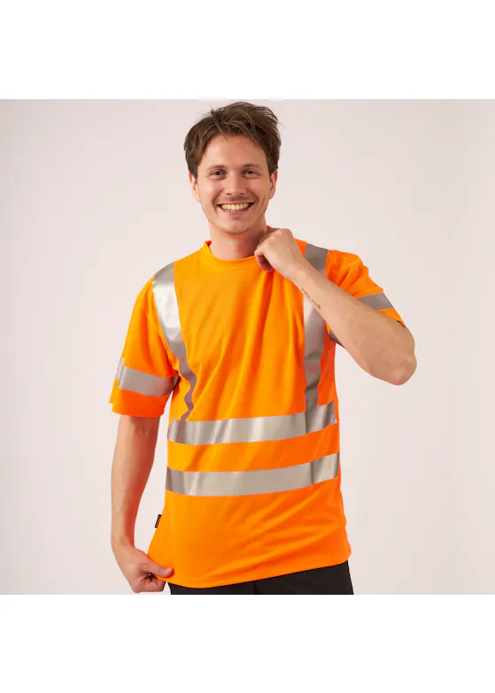 Jobman 5591 T-shirt Hi-Vis Reflecterend Practical