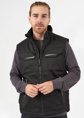 Jobman 7517 Service Vest Lined Regular Fit Practical