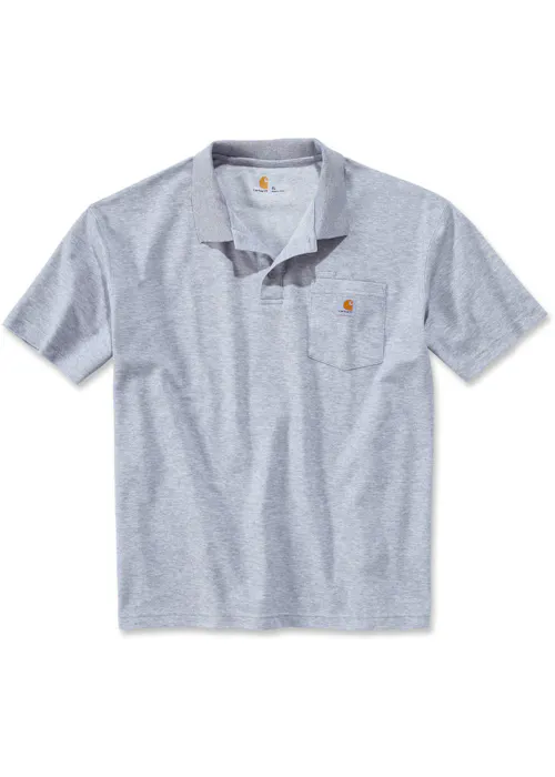 Carhartt Midweight Short-Sleeve Pocket K570 Poloshirt Loose Fit
