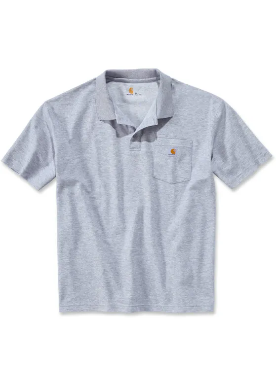 Carhartt Midweight Short-Sleeve Pocket K570 Poloshirt Loose Fit